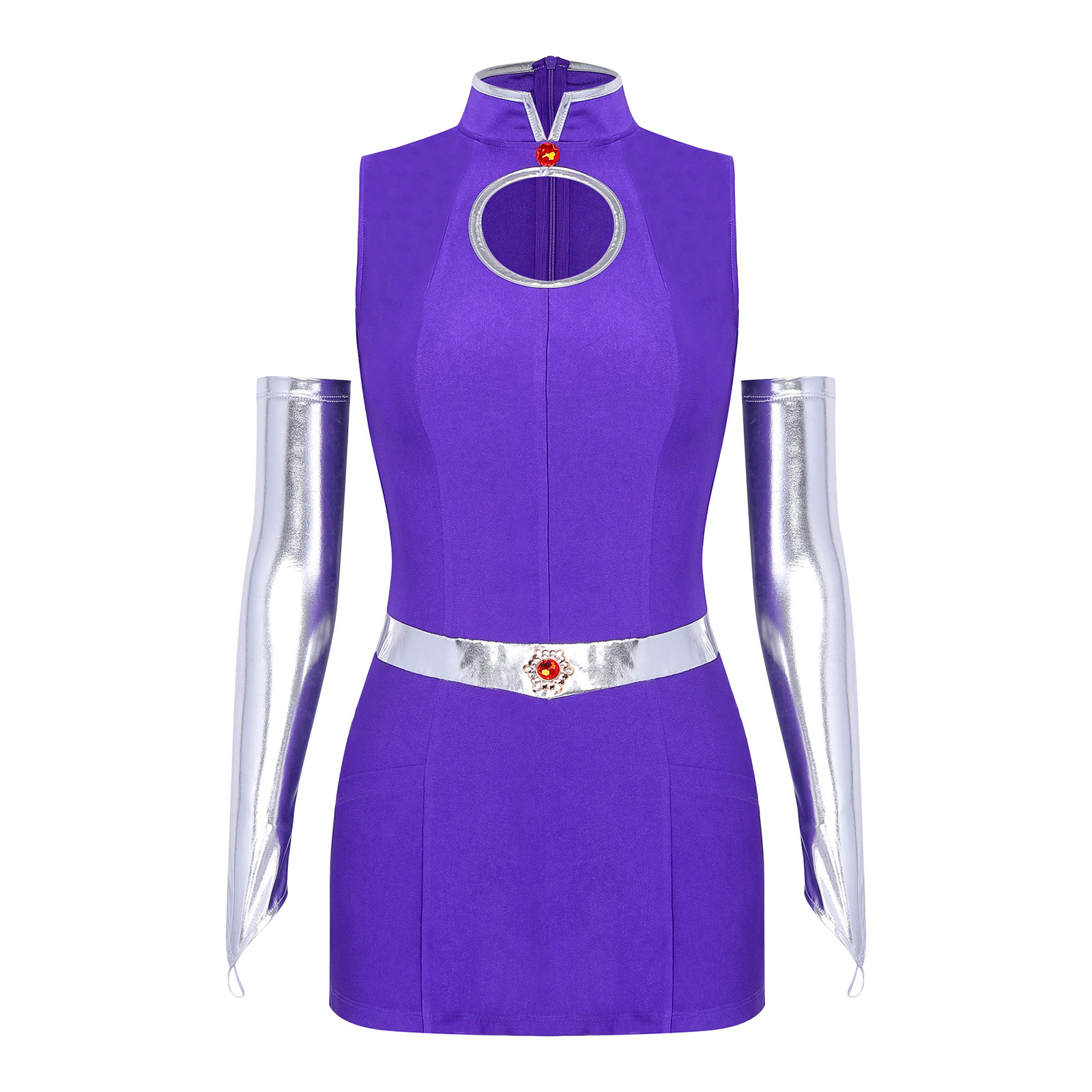 Sleeveless Jumpsuit - Women Warrior Halloween Cosplay Outfit Party