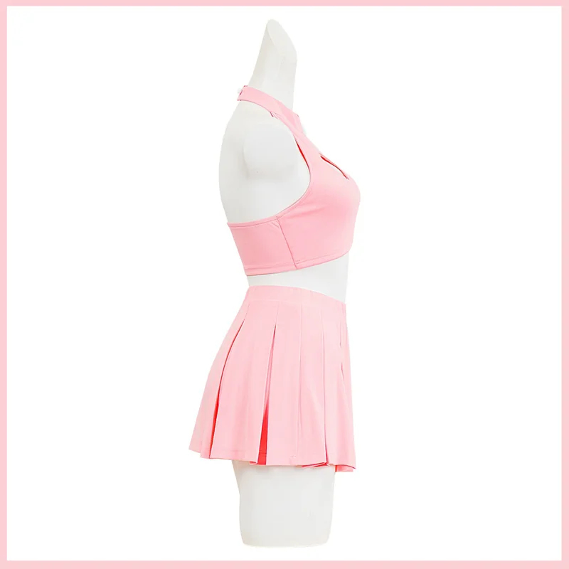 Sleeveless Jumpsuit - 5;e,8\v,5/Anime DEATH NOTE MisaMisa Cosplay Costume
