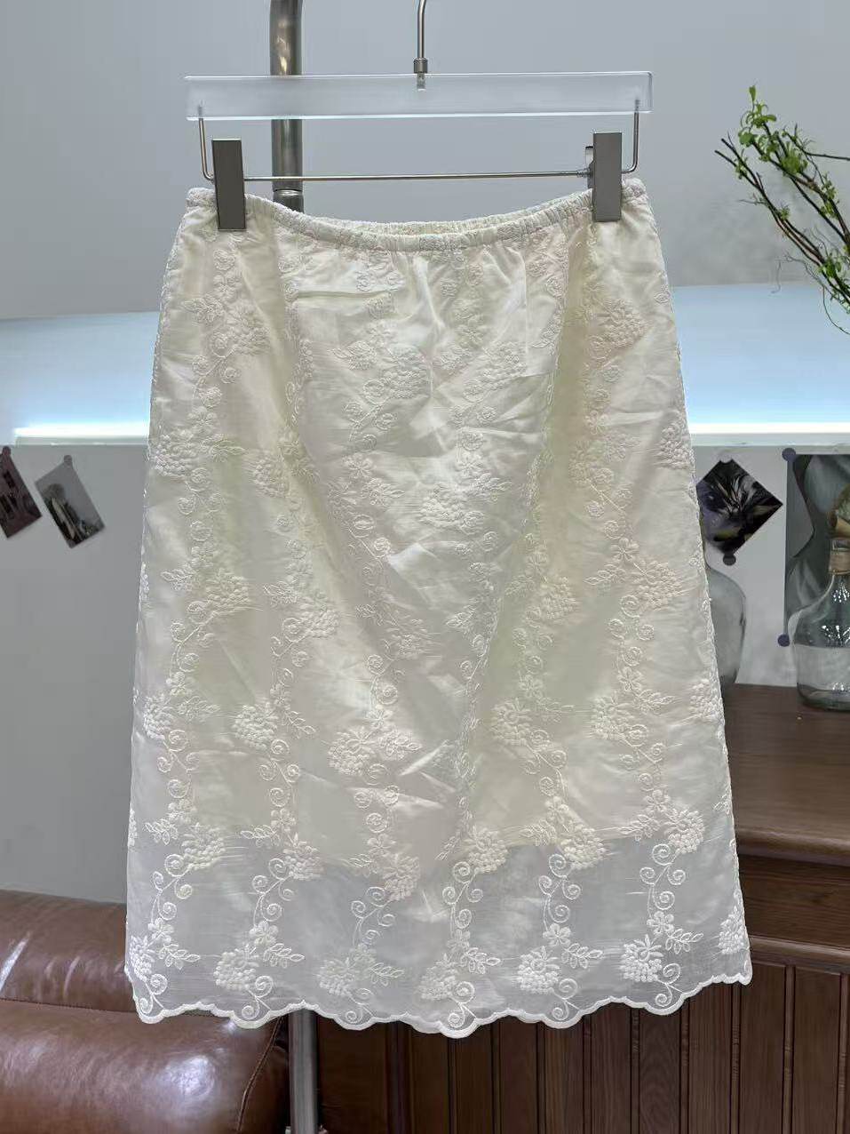 Korean Style plus Size Embroid - Women'S Fashion Kilt 评论和价格