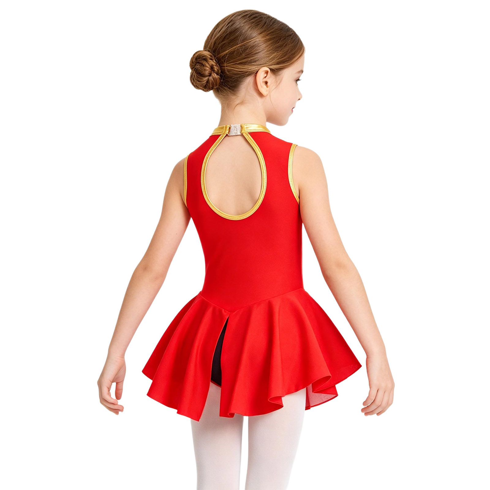 Girls Circus Ringmaster Costum - Sleeveless Jumpsuit 评论和价格