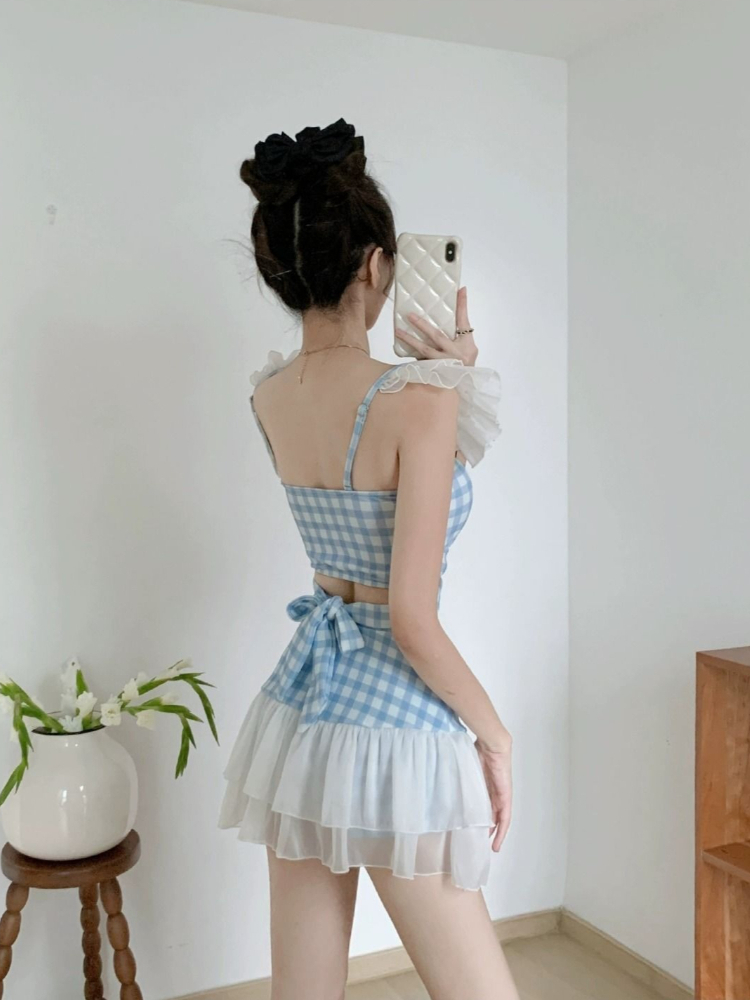 Ladies Slimming Halter Bathing - Women'S Fashion Middle Ages 评论和价格