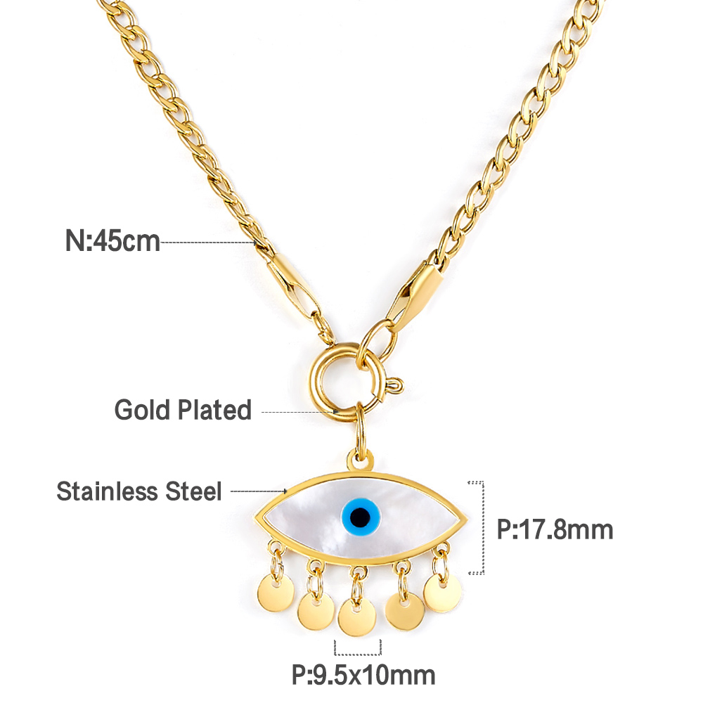 Blue Eyes Charms Choker For Wo - Women'S Fashion Show 2022 评论和价格