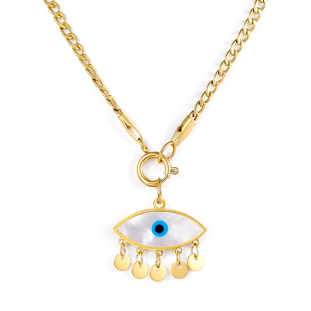 Blue Eyes Charms Choker For Wo - Women'S Fashion Show 2022 评论和价格