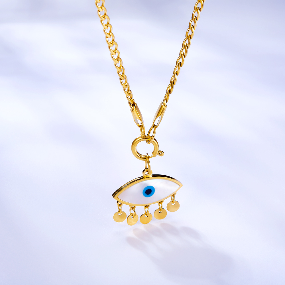 Blue Eyes Charms Choker For Wo - Women'S Fashion Show 2022 评论和价格
