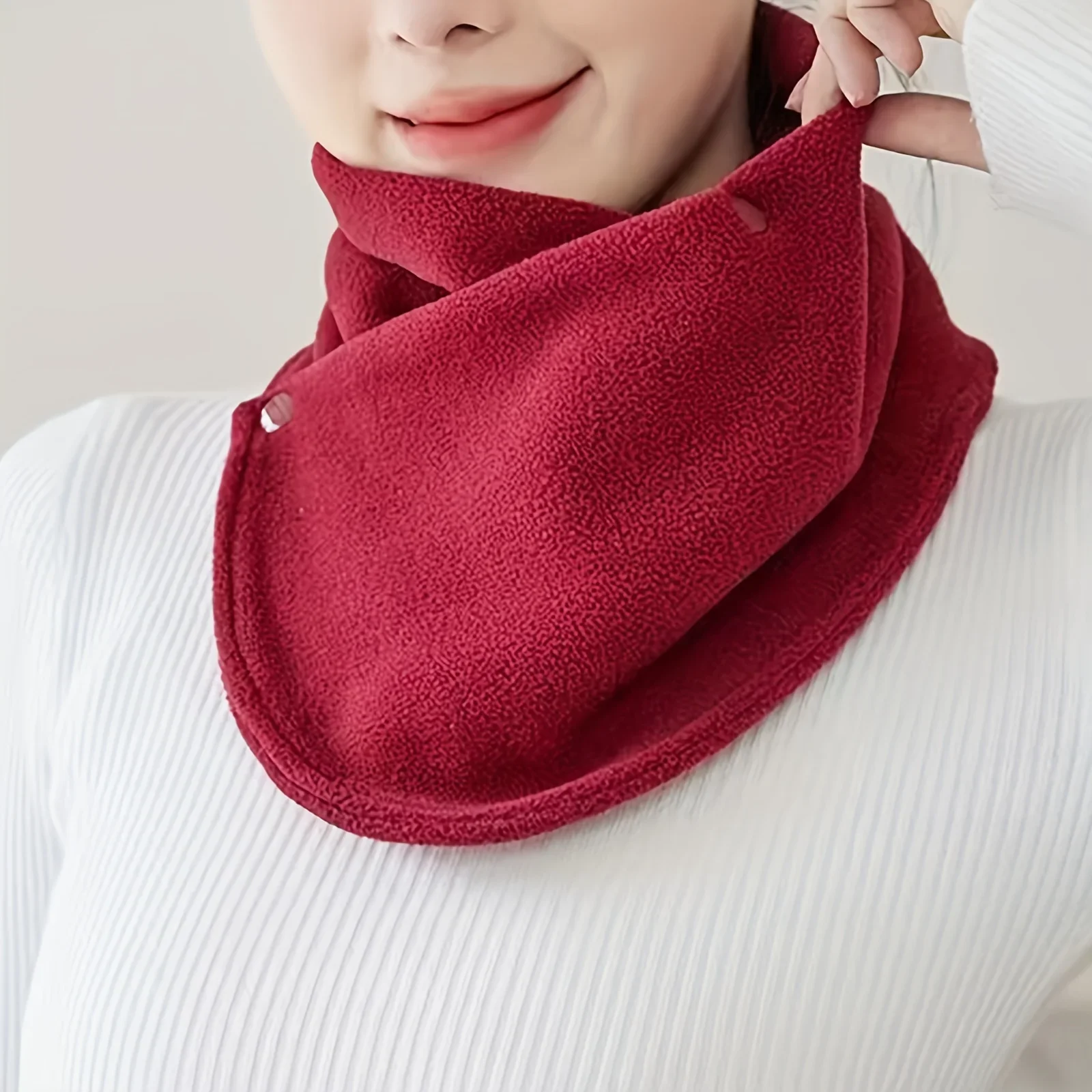 Classic Solid Color Snap Neck  - Women'S Fashion Leggings 评论和价格