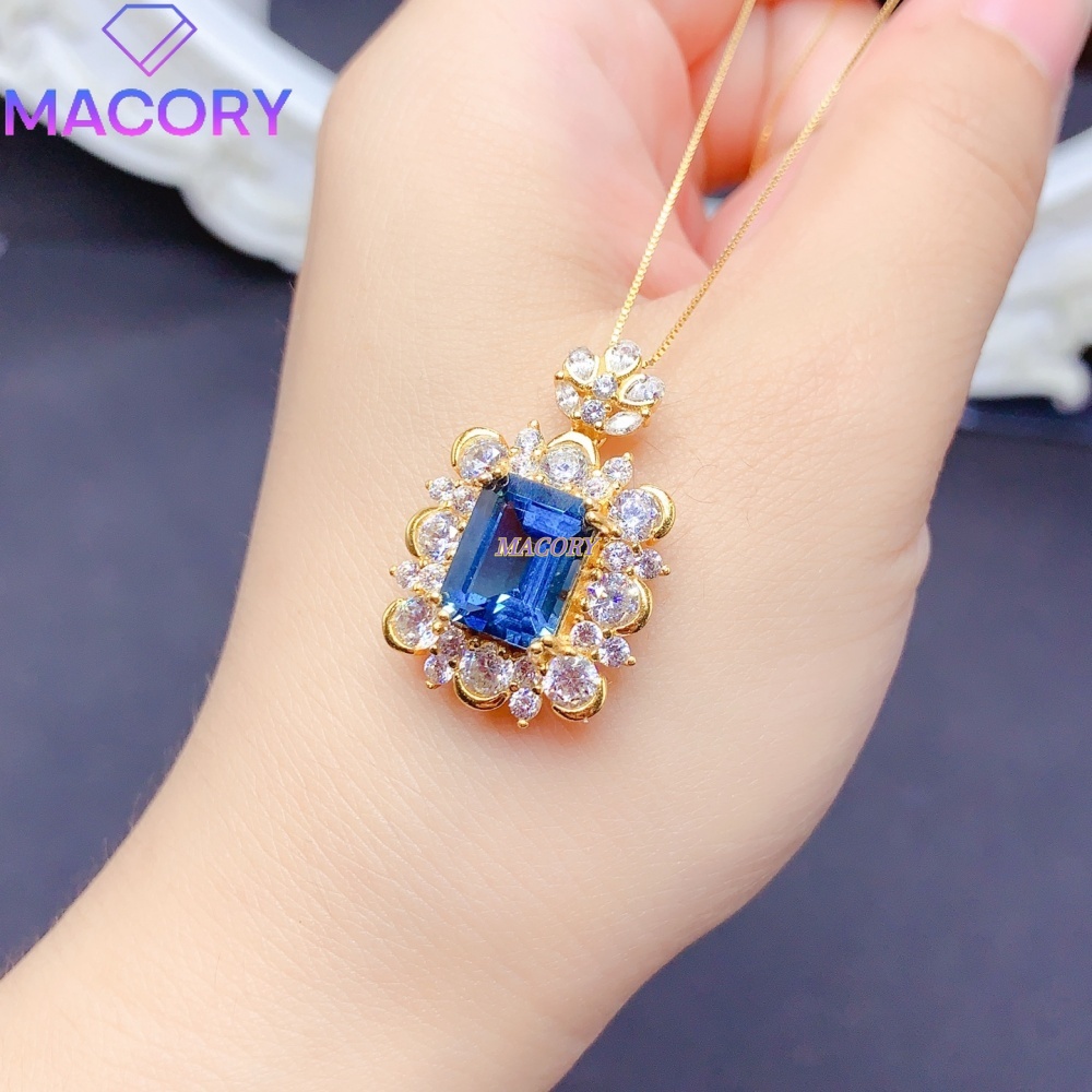 Natural London Blue Topaz Pend - Women'S Fashion London 评论和价格
