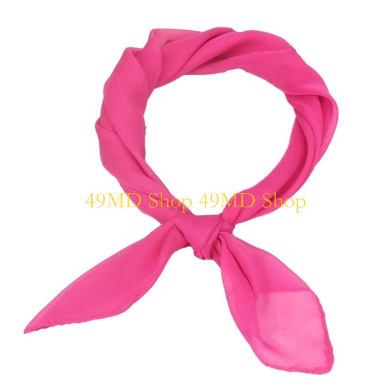 49MD 1950s Scarf Square Ribbon - Women'S Fashion Of The 50S 评论和价格