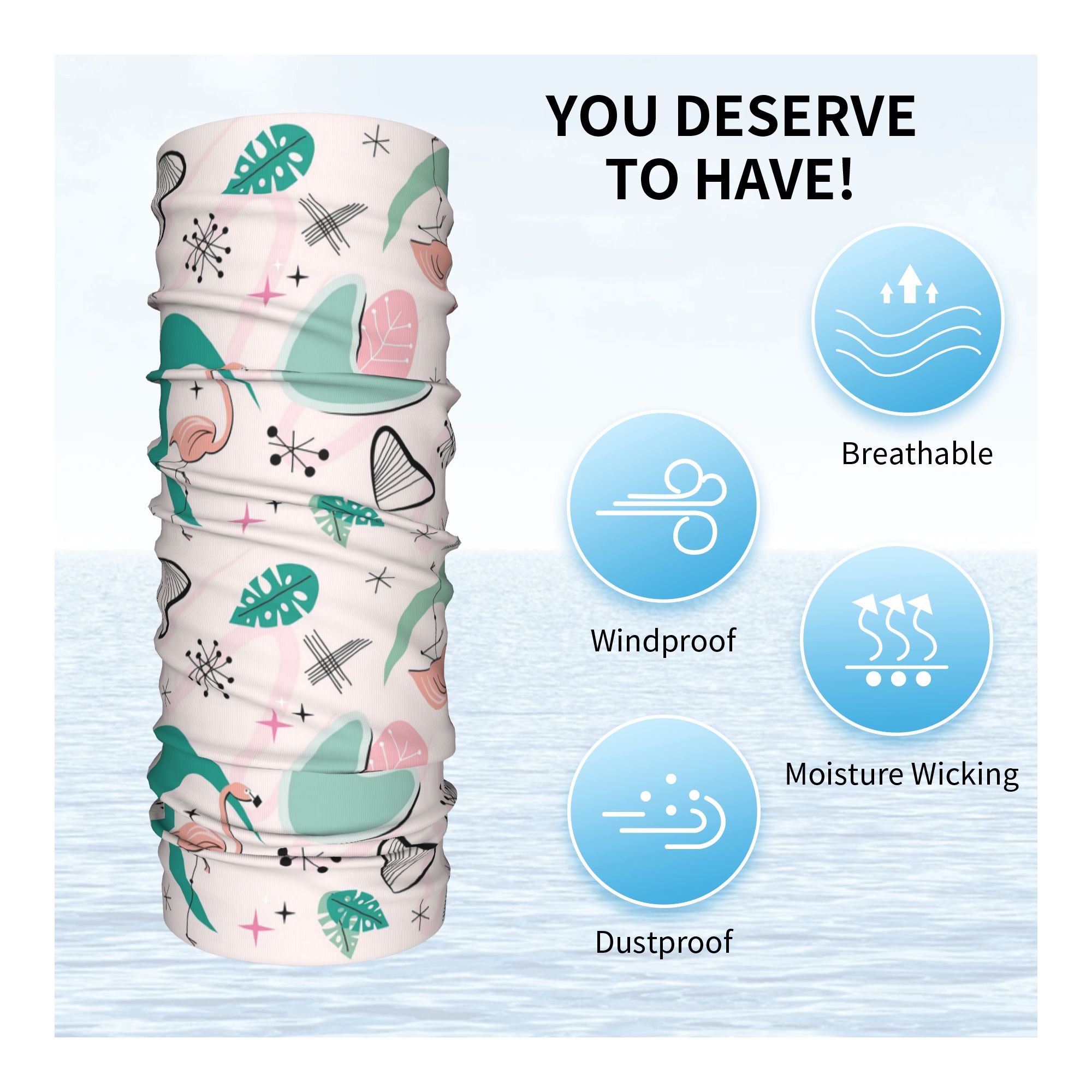 Atomic 50s Flamingo Bandana Ne - Women'S Fashion Of The 50S 评论和价格