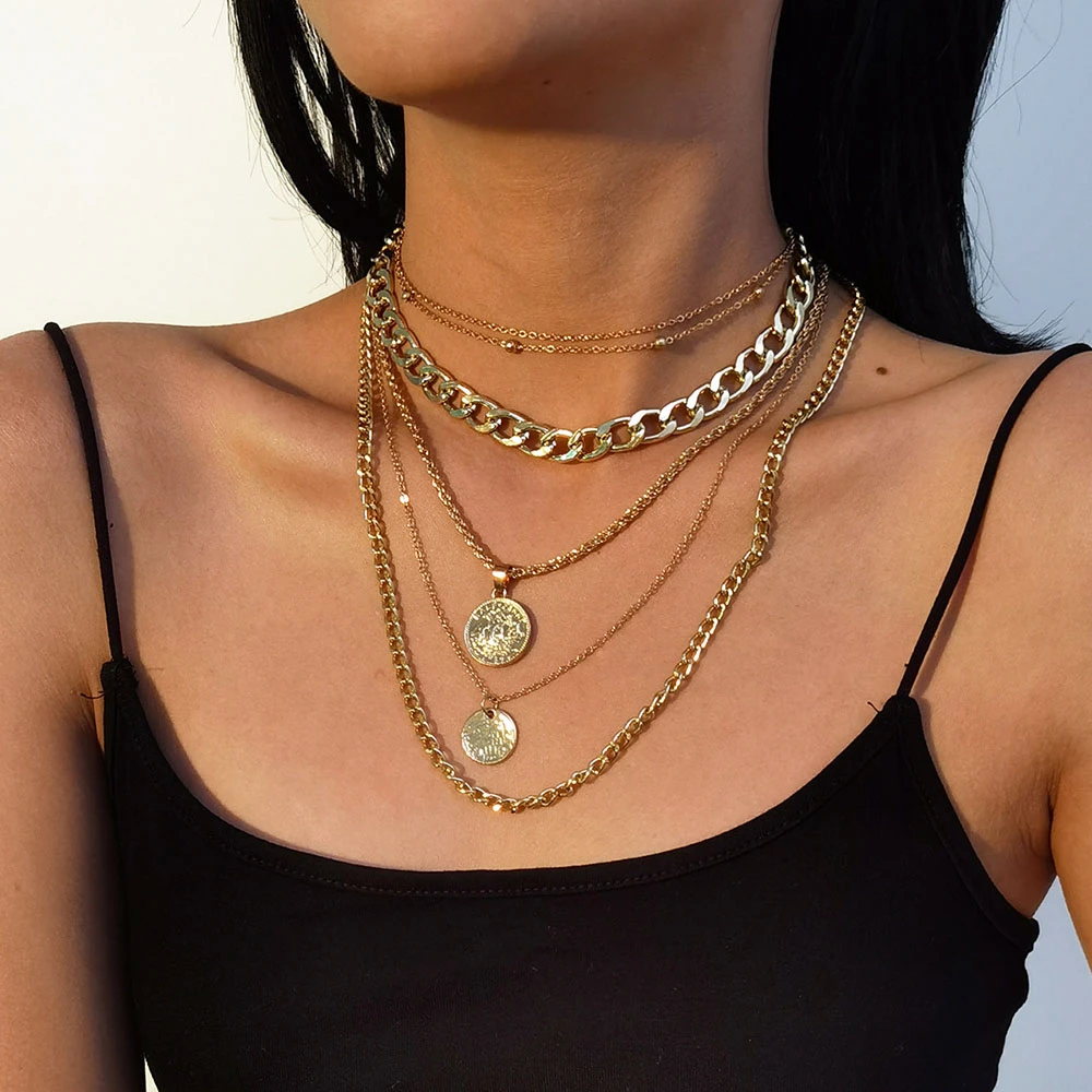 2022 Collar Punk Thick Chain G - Women'S Fashion Show 2022 评论和价格