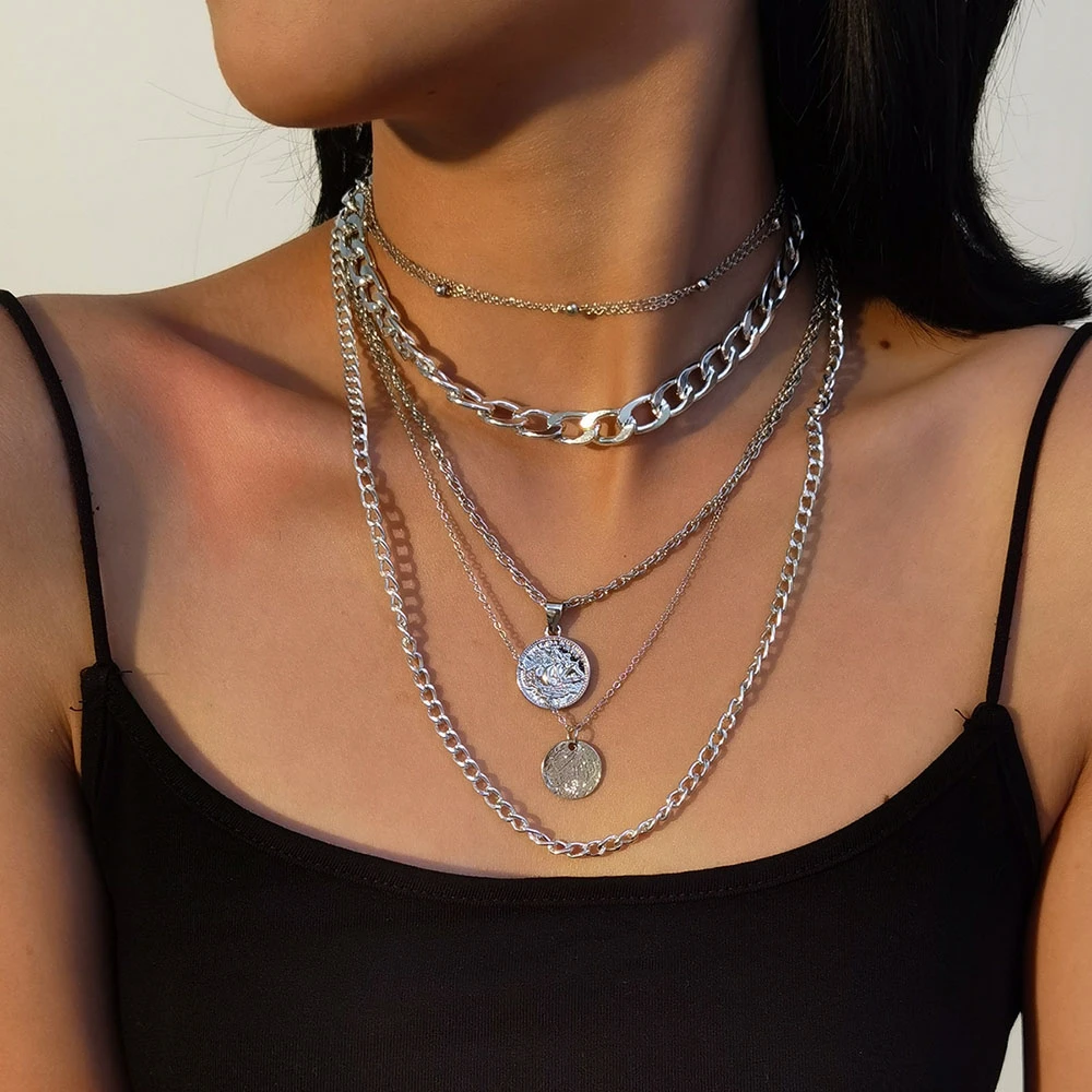 2022 Collar Punk Thick Chain G - Women'S Fashion Show 2022 评论和价格