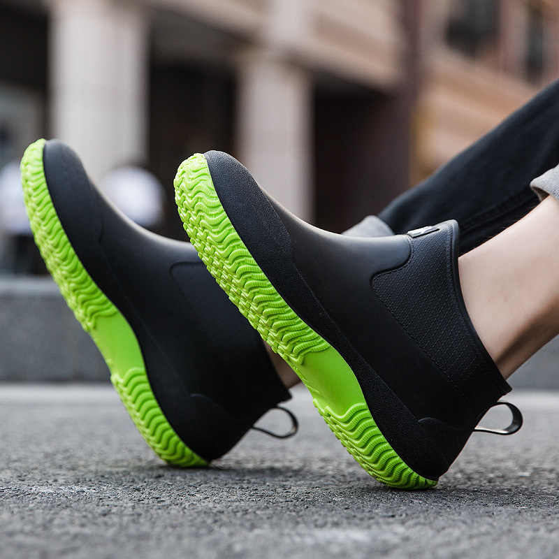 Fashion Couple's Rain Boots Ru - Women'S Fashion Gumboots 评论和价格