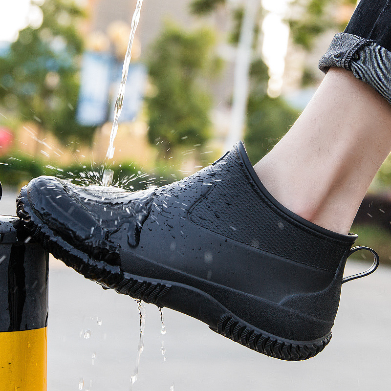 Fashion Couple's Rain Boots Ru - Women'S Fashion Gumboots 评论和价格