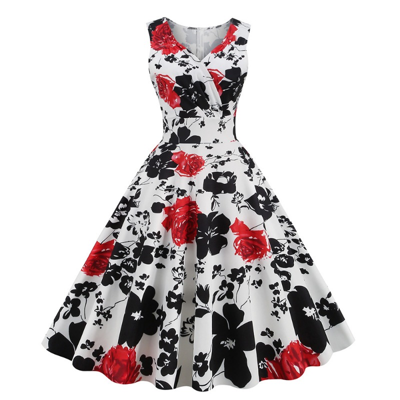 2025 New Vintage Woman 50s 60s - Women'S Fashion Of The 50S 评论和价格