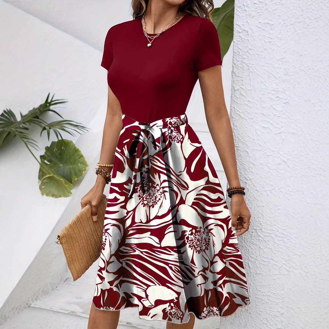 Fashion Trend Crew Neck Short  - Women'S Fashion Show 2022 评论和价格