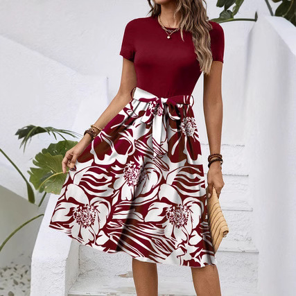 Fashion Trend Crew Neck Short  - Women'S Fashion Show 2022 评论和价格