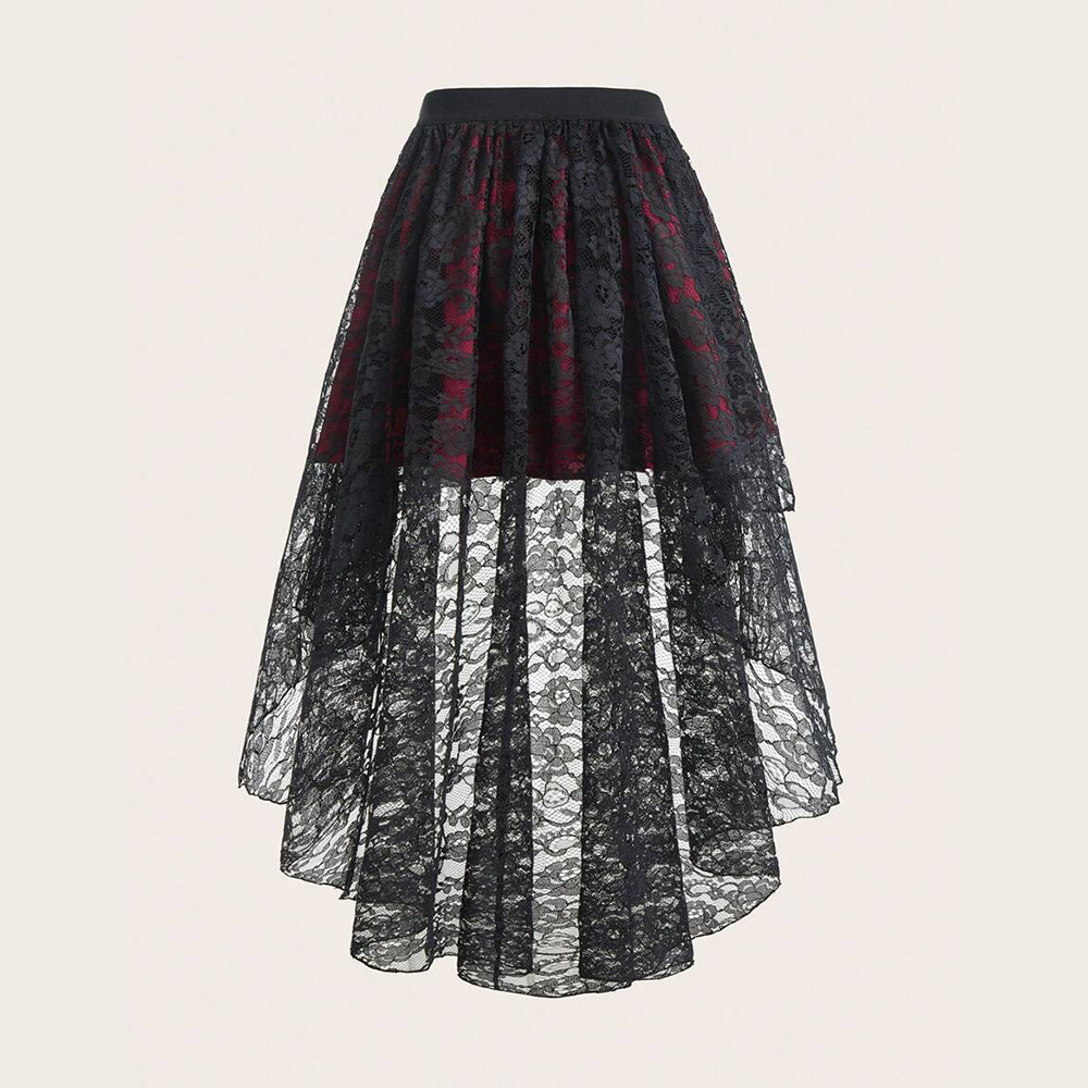 Plus Size Gothic Elegant Women - Women'S Fashion Kilt 评论和价格