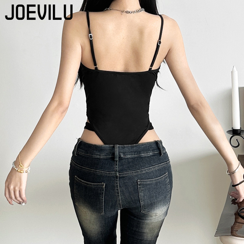 Sexy Women Bodysuit Cut Out Bo - Lace Trim Cami 评论和价格