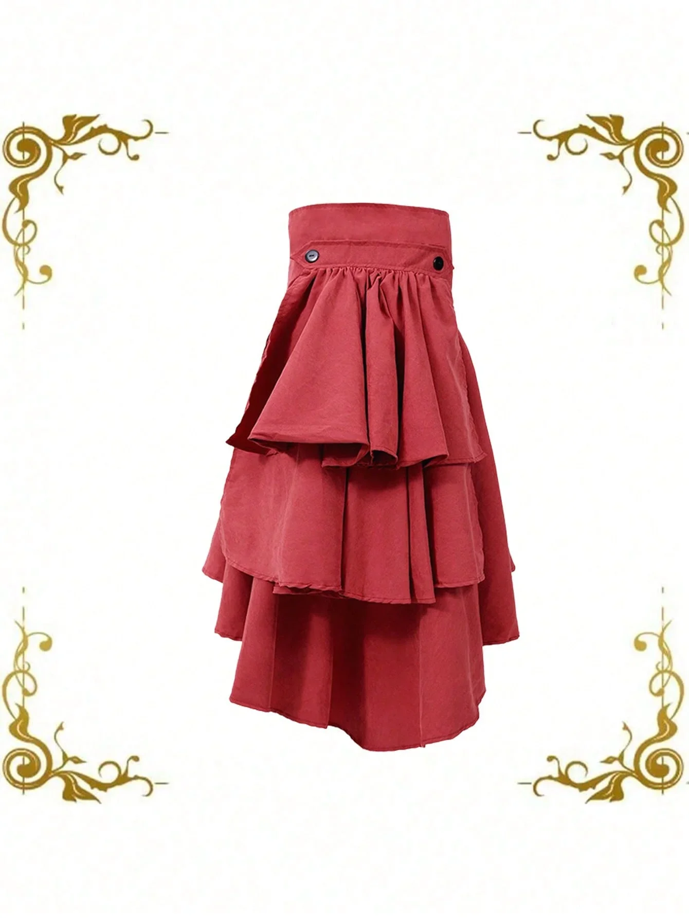 Detachable Overskirt Women Pun - Women'S Fashion Kilt 评论和价格