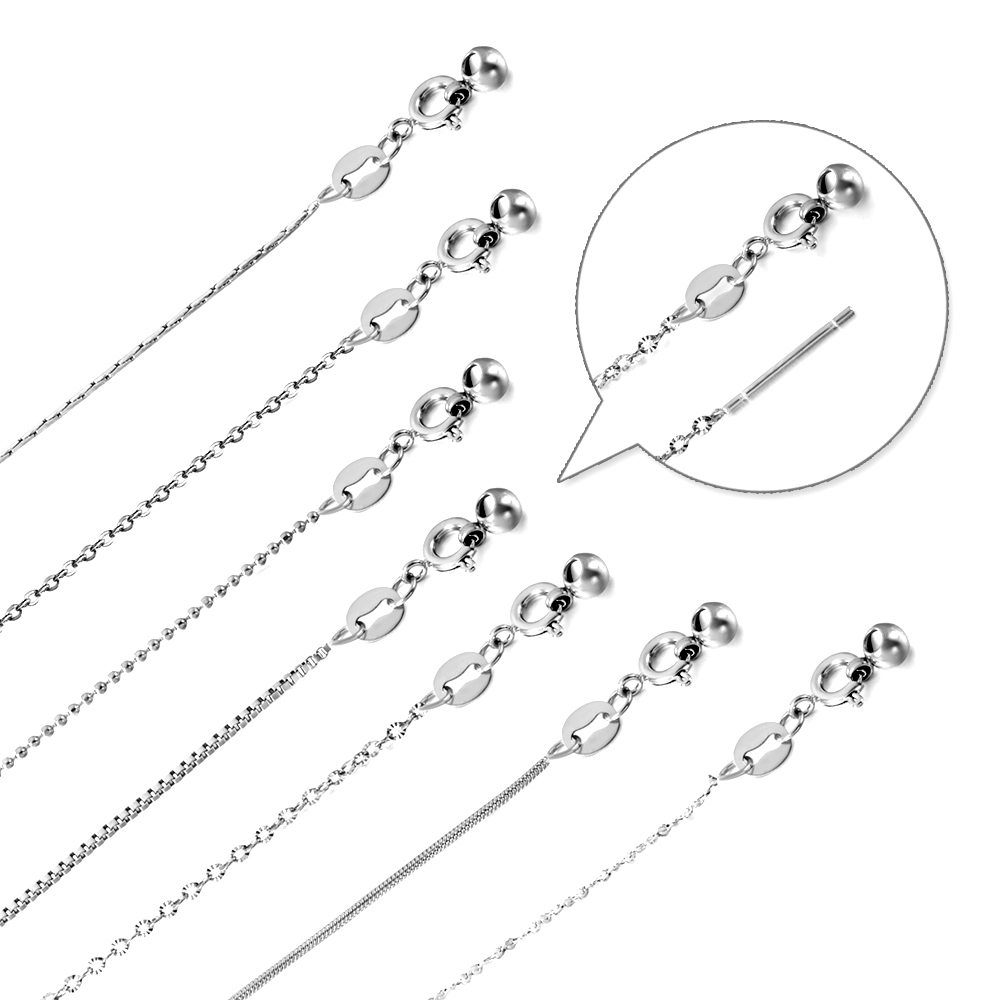 LUXUKISSKIDS 1mm O Chain Neckl - Women'S Fashion Show 2022 评论和价格