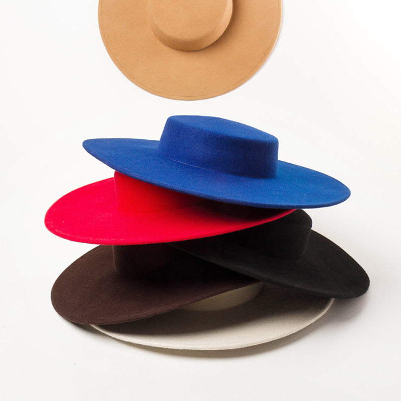 2022 Women Wide Big Brim Wool  - Women'S Fashion Show 2022 评论和价格