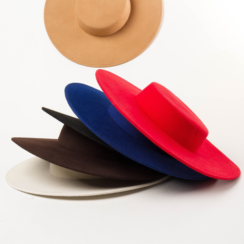 2022 Women Wide Big Brim Wool  - Women'S Fashion Show 2022 评论和价格