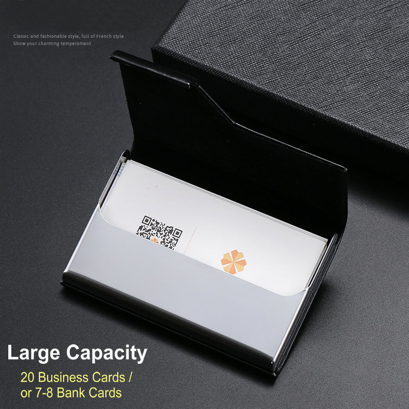 Fashion Business Card Case Men - Women Fashion Visiting Card 评论和价格